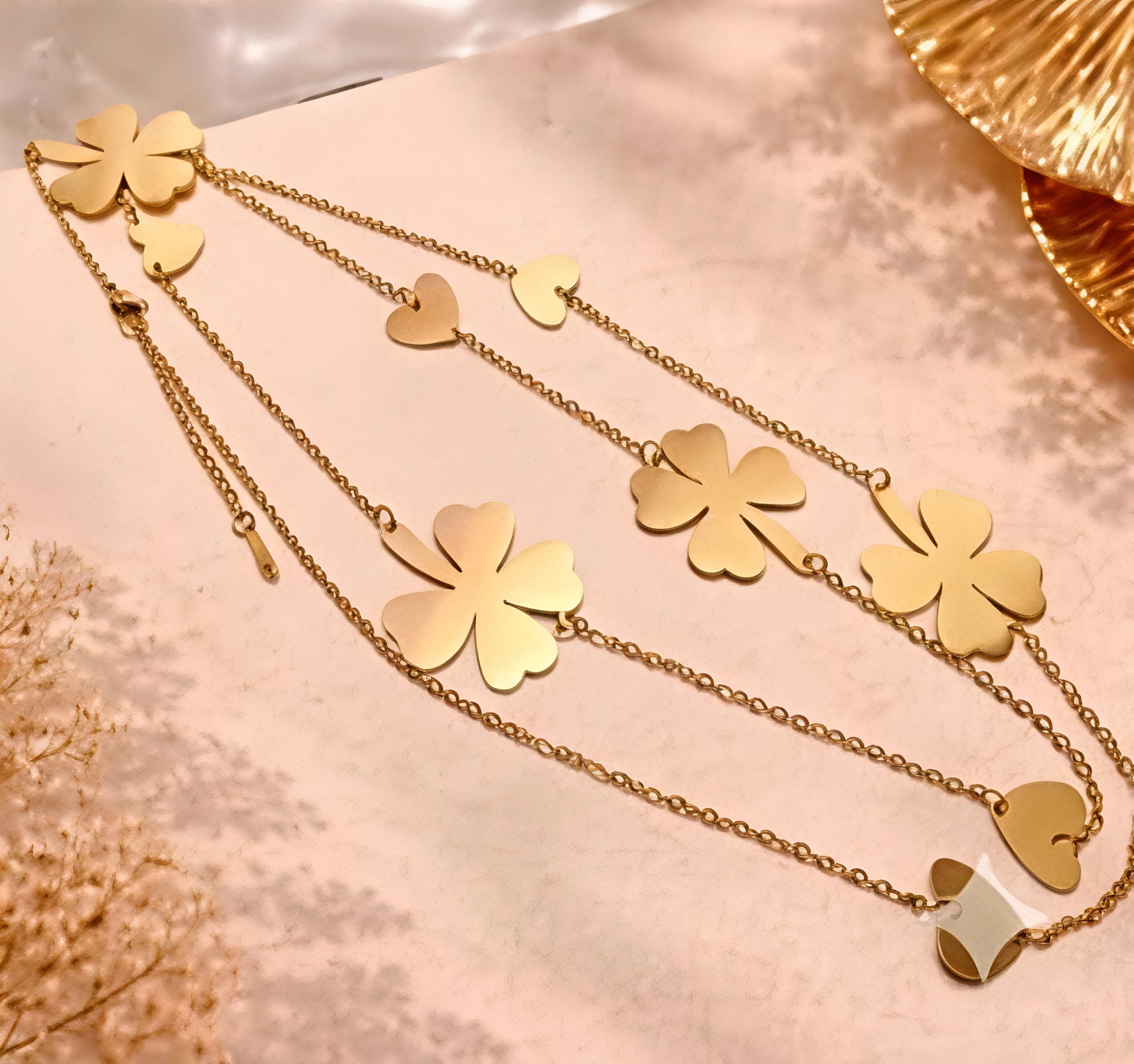 celavi clover grace necklace