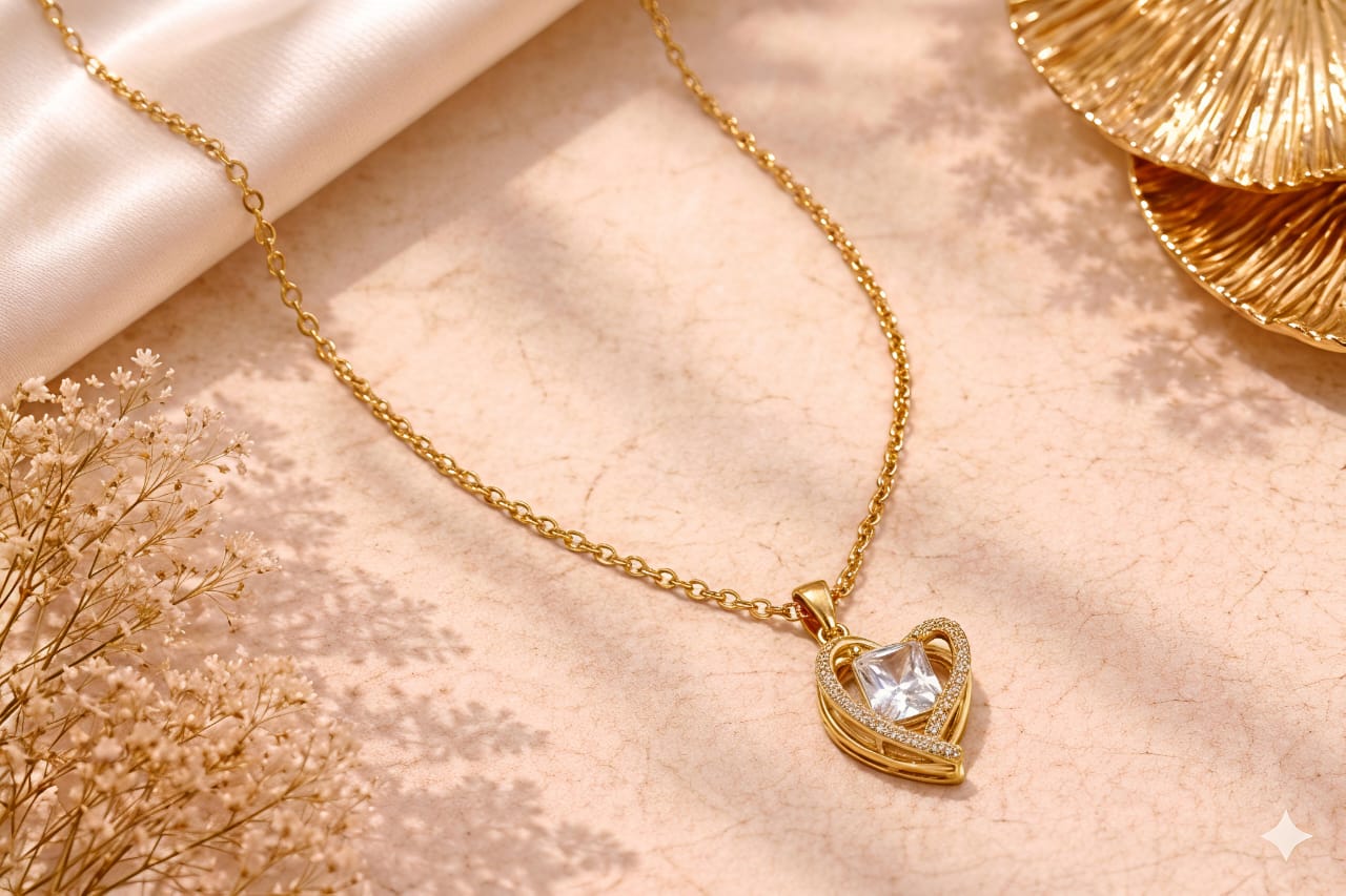 Gold-Finish Love of Life Pendant